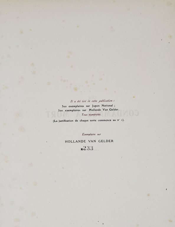 LES CONDAMNES A MORT / roman (édition originale)