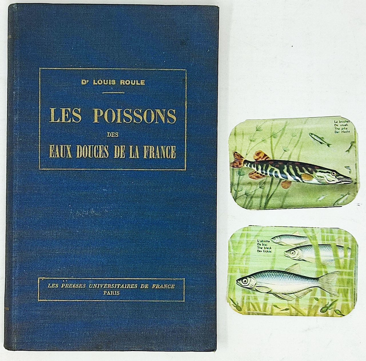 LES POISSONS DES EAUX DOUCES DE LA FRANCE / Manuel …