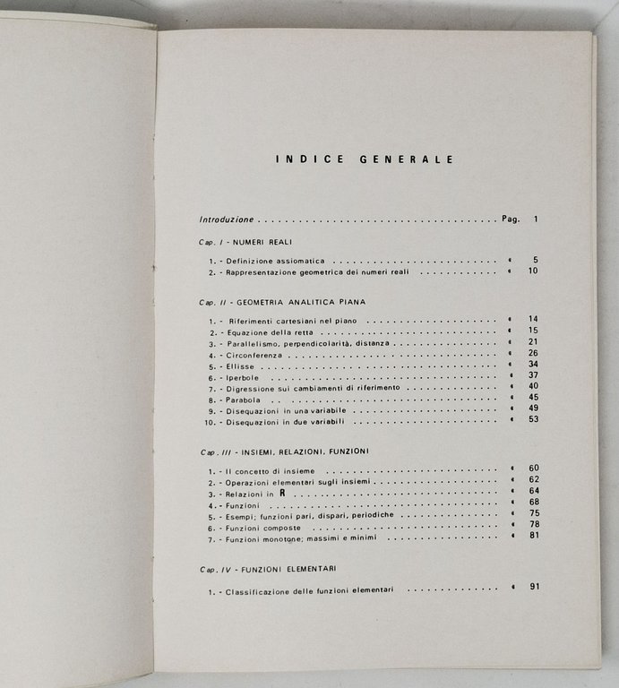 LEZIONI DI ANALISI MATEMATICA E GEOMETRIA ANALITICA A per gli …