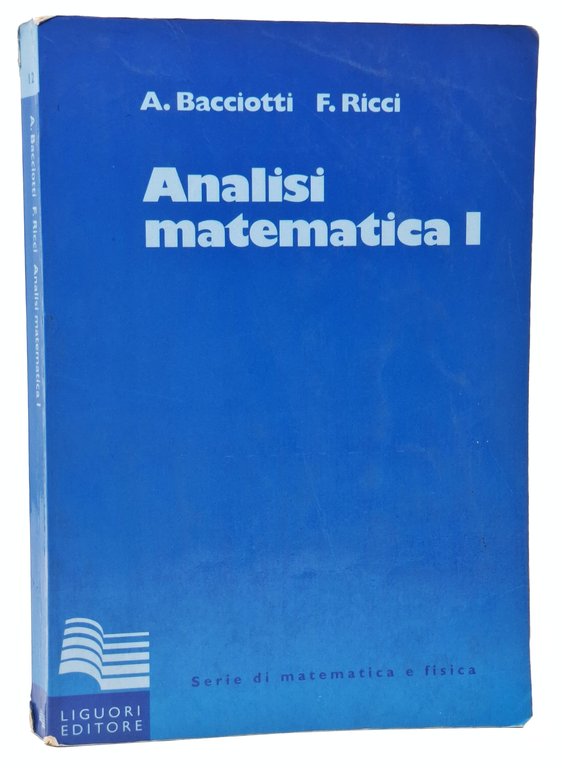 LEZIONI DI ANALISI MATEMATICA I