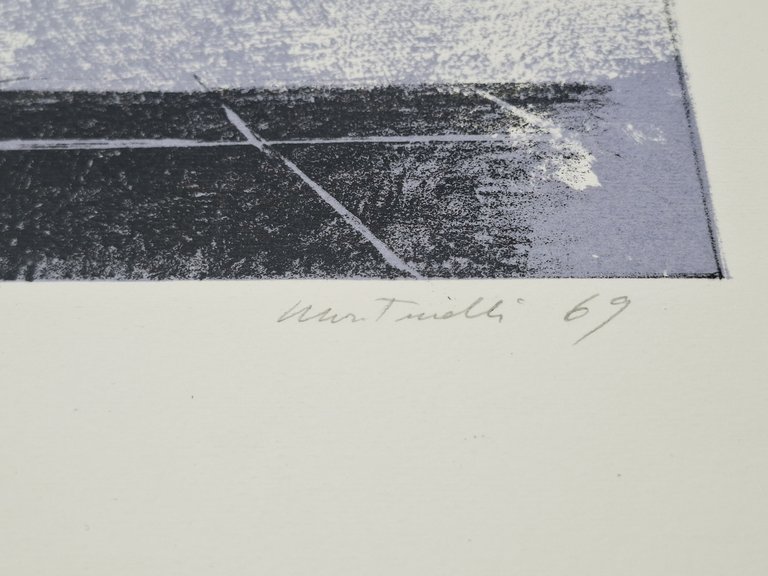 LITOGRAFIA A COLORI SENZA TITOLO (periferia)