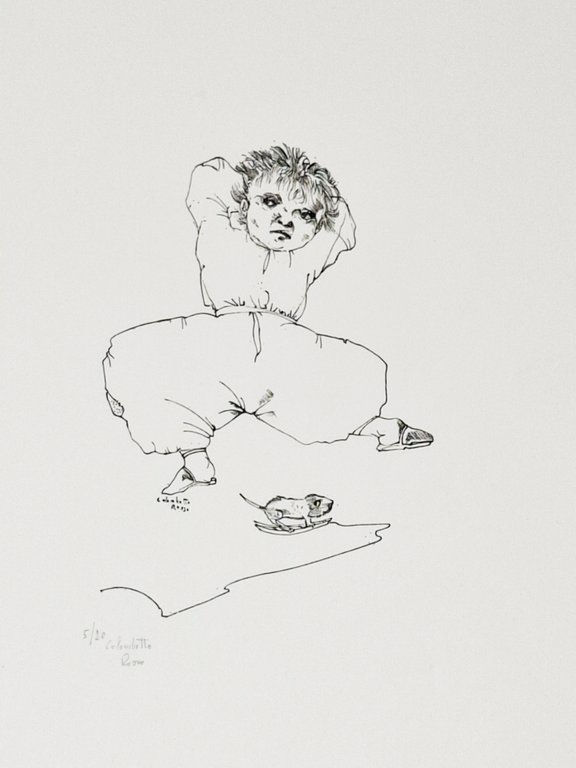 LITOGRAFIA bambino