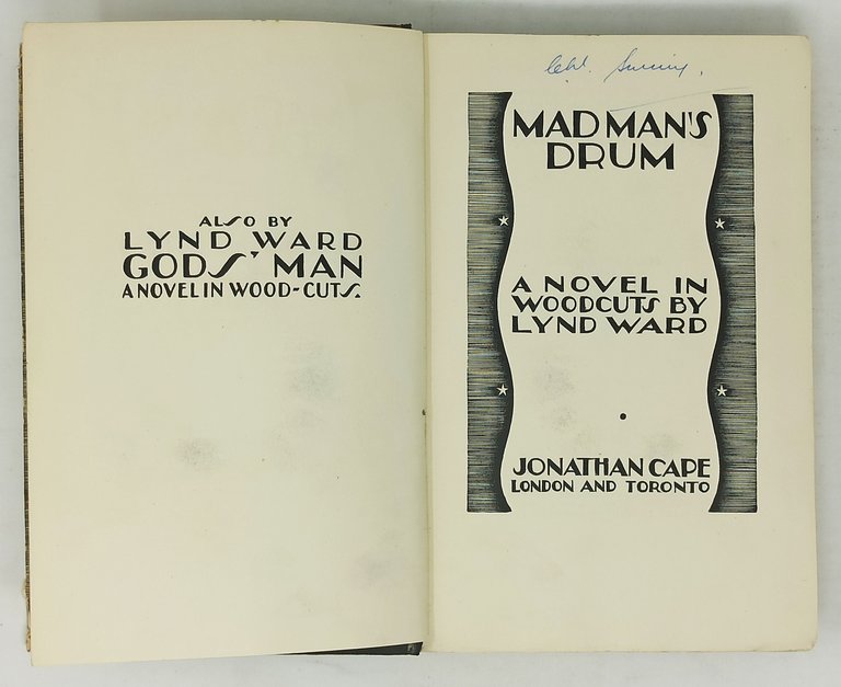 MADMAN'S DRUM A NOVEL IN WOODCUTS