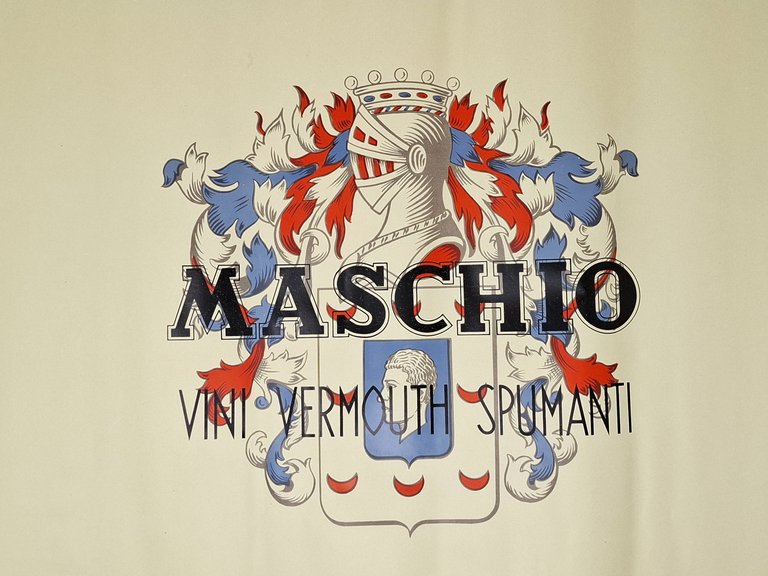 MANIFESTO PUBBLICITARIO MASCHIO VINI VERMUTH SPUMANTI | Immagine Gallery 2