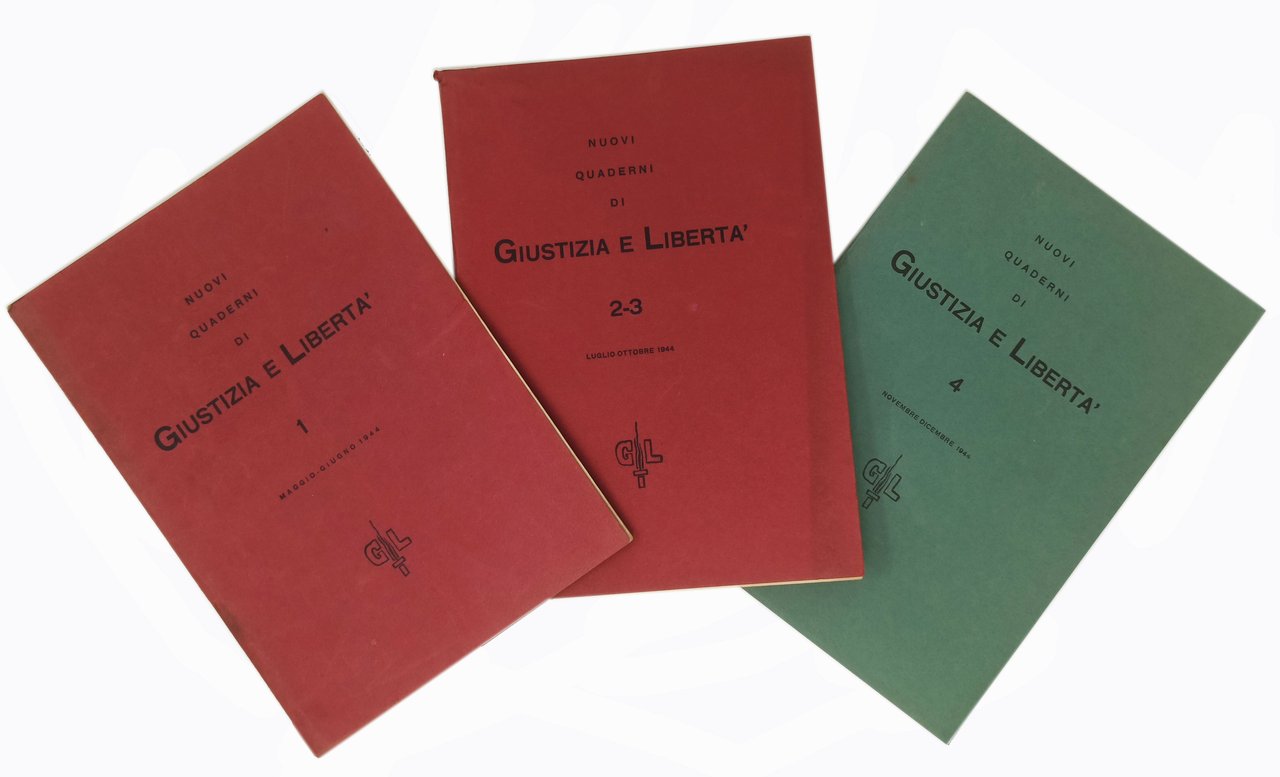 NUOVI QUADERNI DI GIUSTIZIA E LIBERTà (annata completa 1944)