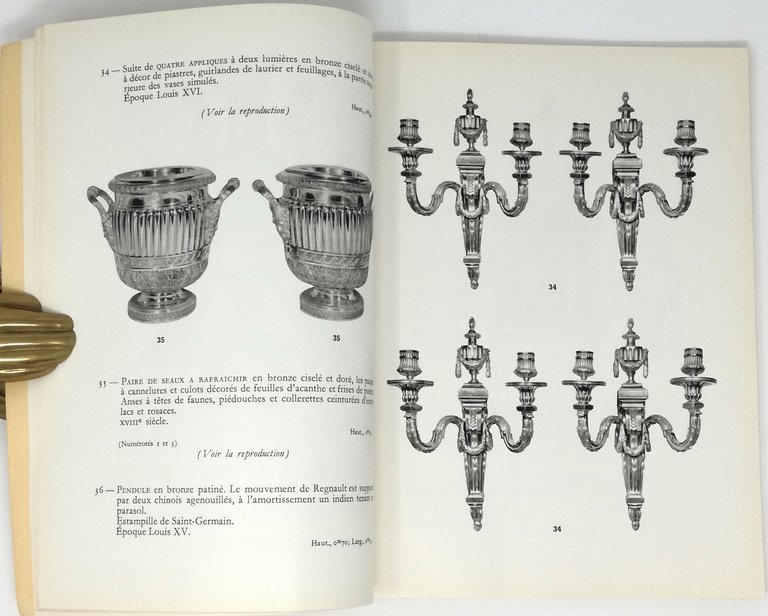 Objets d'art et d'ameublement principalement du XVIII° siècle / Objets …