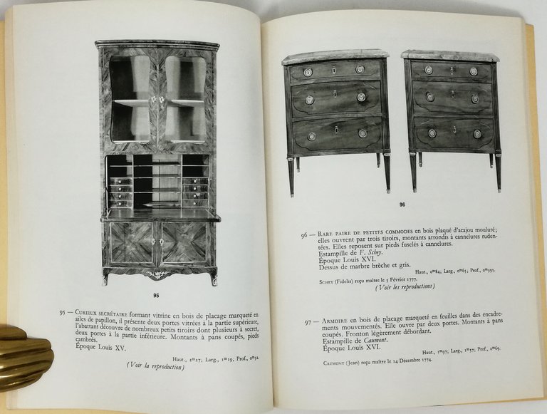 Objets d'art et d'ameublement principalement du XVIII° siècle / Objets …