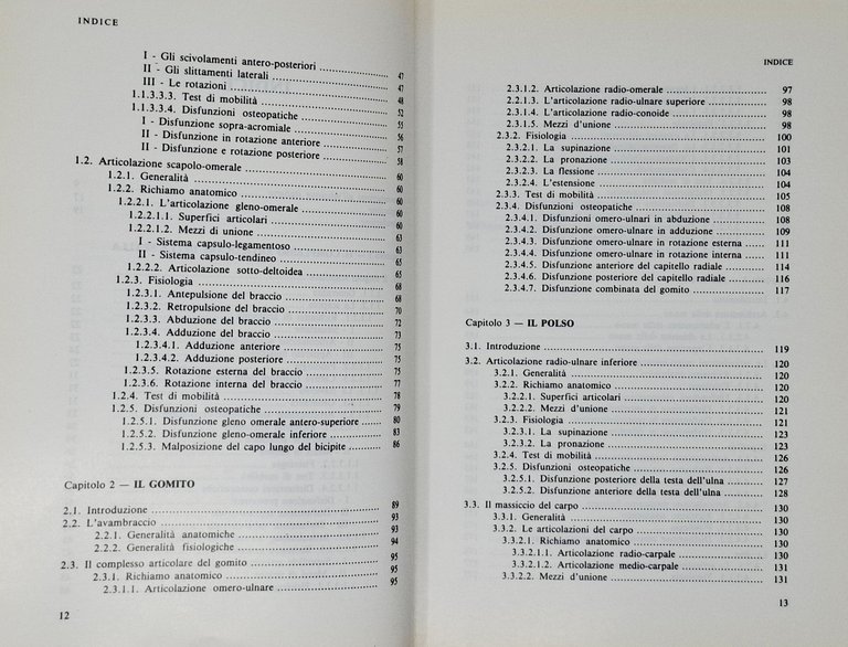 OSTEOPATIA / L'ARTO SUPERIORE