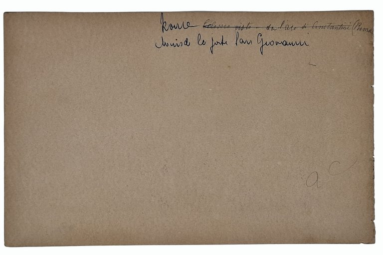 Paesaggio - Roma 'Porta San Giovanni'