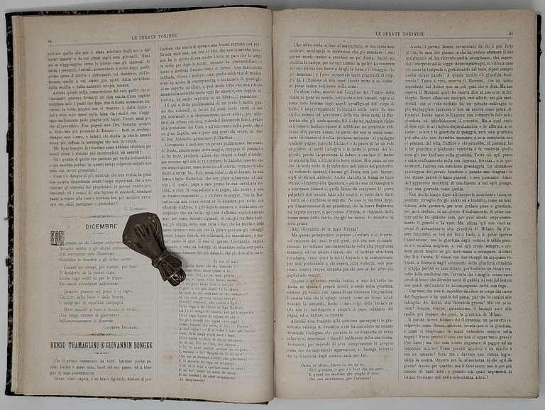 raccolta de LE SERATE TORINESI / GIORNALE DI LETTERE ARTI …