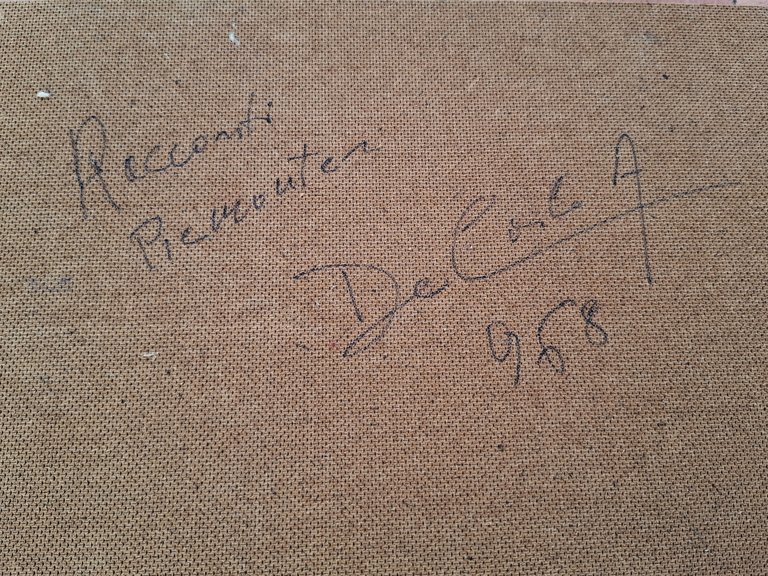 RACCONTI PIEMONTESI (olio su tavola) | Immagine Gallery 3