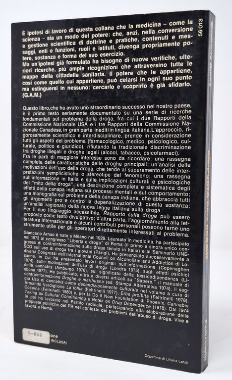 RAPPORTO SULLE DROGHE