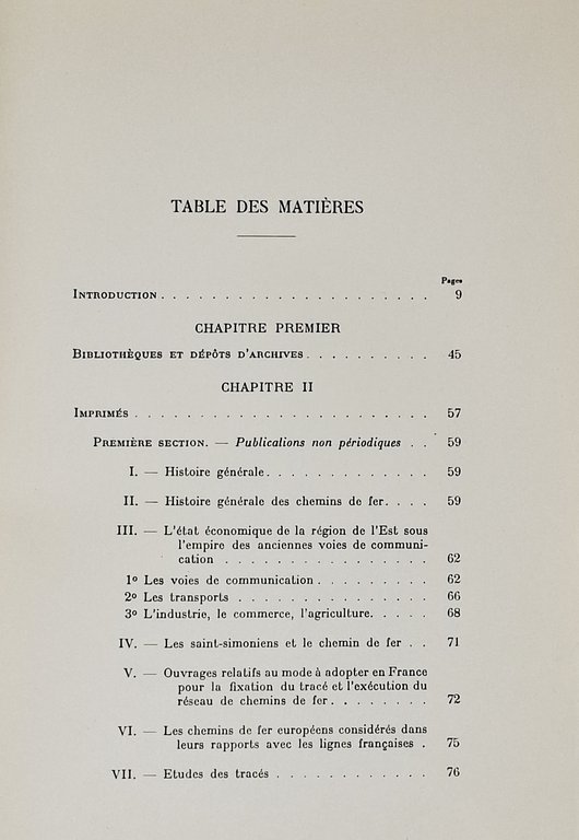 RECHERCHES SUR LES SOURCES DE LA CREATION D'UNE GRANDE LIGNE … | Immagine Gallery 2