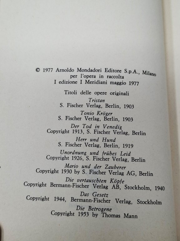 ROMANZI BREVI