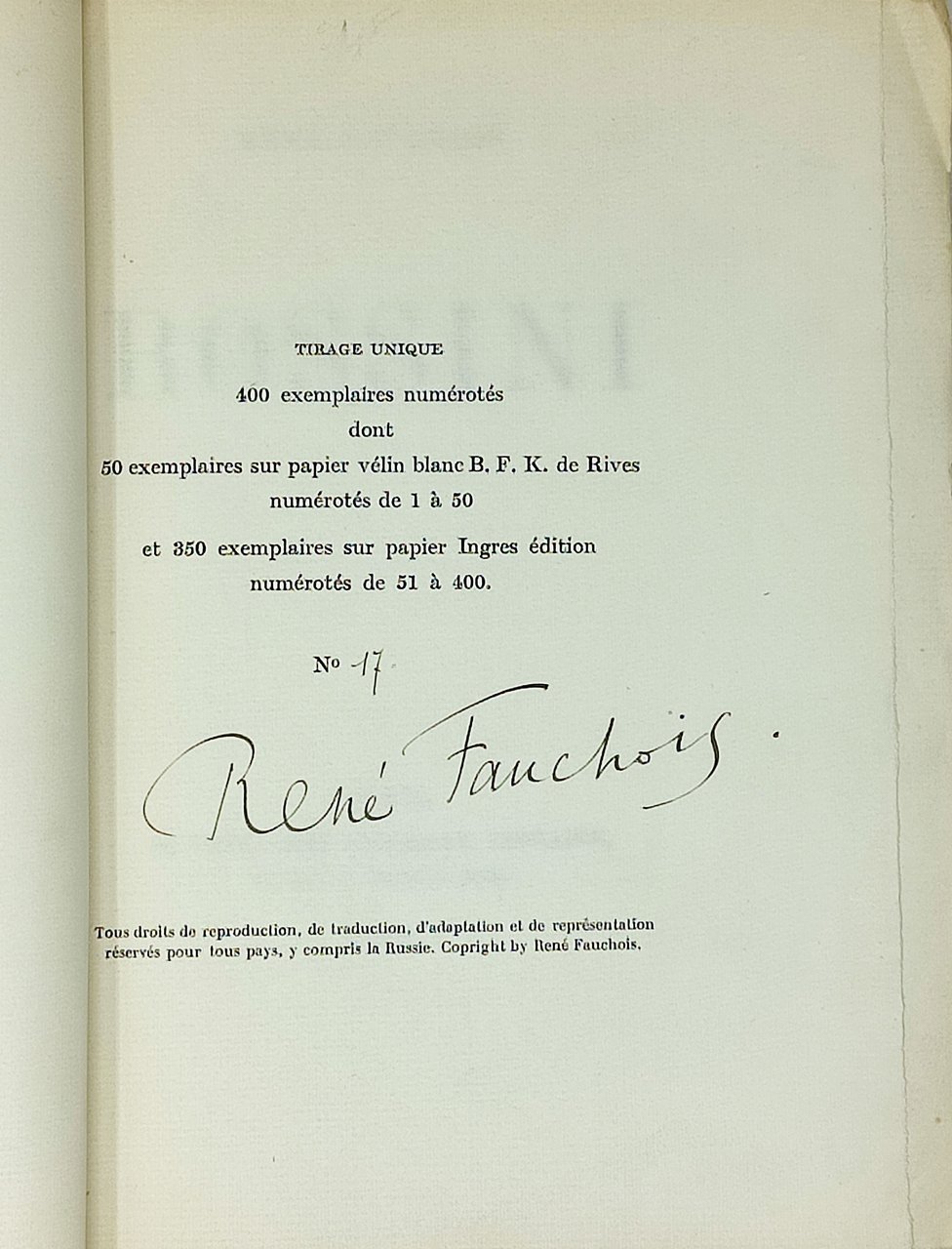 ROSSINI comédie en trois actes Représentée pour la première fois …