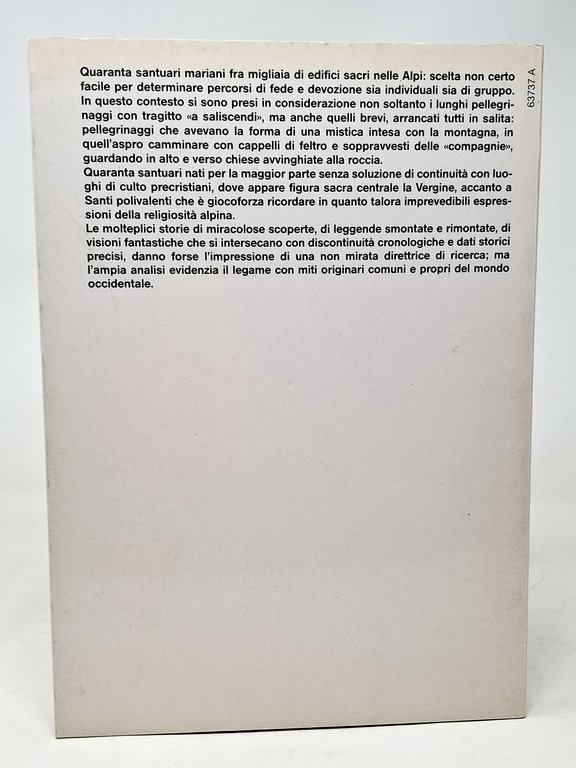 SANTUARI MARIANI DELL'ARCO ALPINO ITALIANO