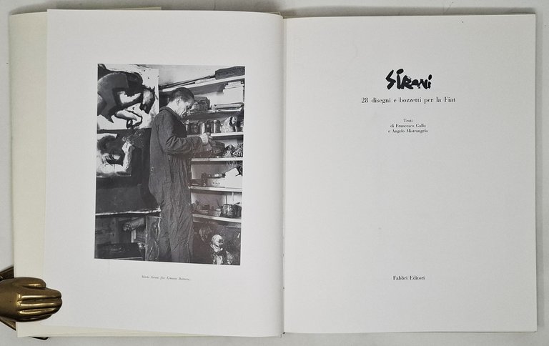 SIRONI / 28 DISEGNI E BOZZETTI PER LA FIAT