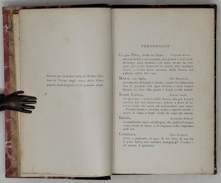 TEATRO DI G. VERGA / La lupa - In Portineria … | Immagine Gallery 4