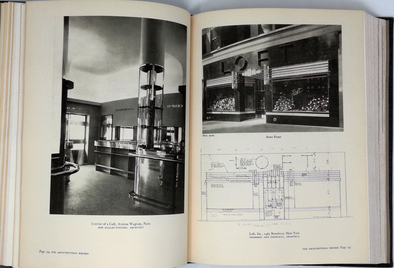THE ARCHITECTURAL RECORD annata 1930