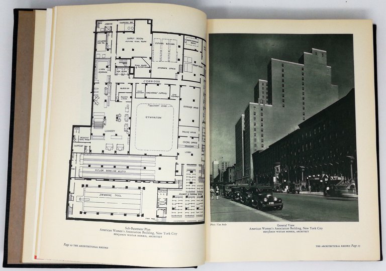 THE ARCHITECTURAL RECORD annata 1930