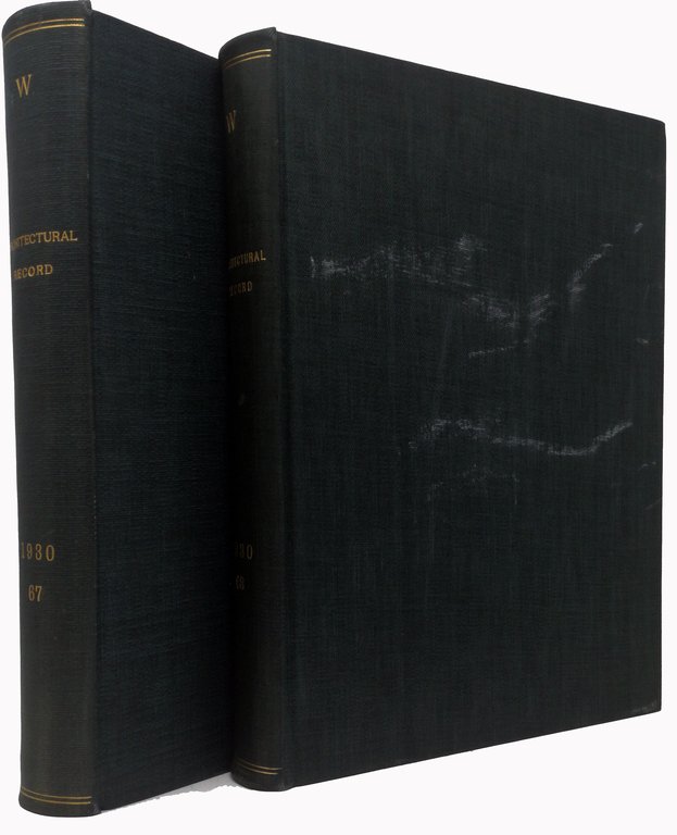 THE ARCHITECTURAL RECORD annata 1930