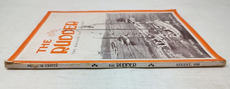 THE RUDDER / the Magazine for Yachtsmen (AUGUST 1930)