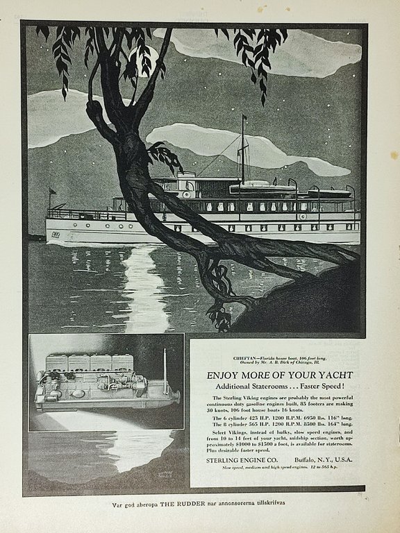 THE RUDDER / the Magazine for Yachtsmen (AUGUST 1930)