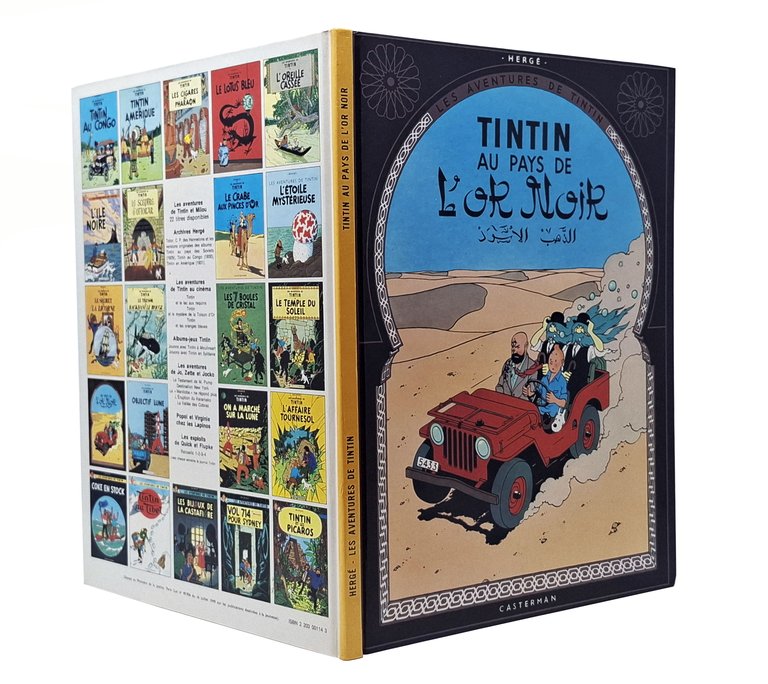 TINTIN AU PAYS DE L'OR NOIR
