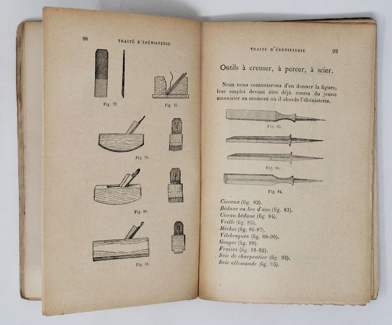 TRAITE D'EBENISTERIE ET DE MARQUETERIE