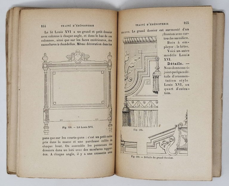 TRAITE D'EBENISTERIE ET DE MARQUETERIE