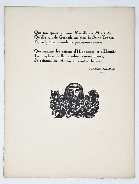 TROIS SONNETS DE FRANCIS JAMMES ILLUSTRES PAR A. CARRERA | Immagine Gallery 4