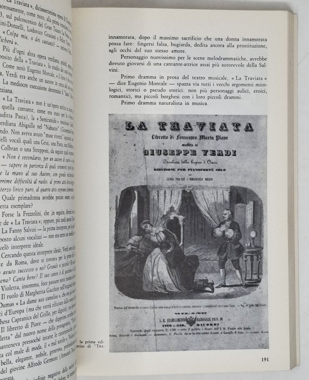 VERDI E I SUOI INTERPRETI (1839 - 1978) / vita …