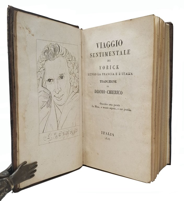 VIAGGIO SENTIMENTALE DI YORICK LUNGO LA FRANCIA E L'ITALIA TRADUZIONE … | Immagine Gallery 2