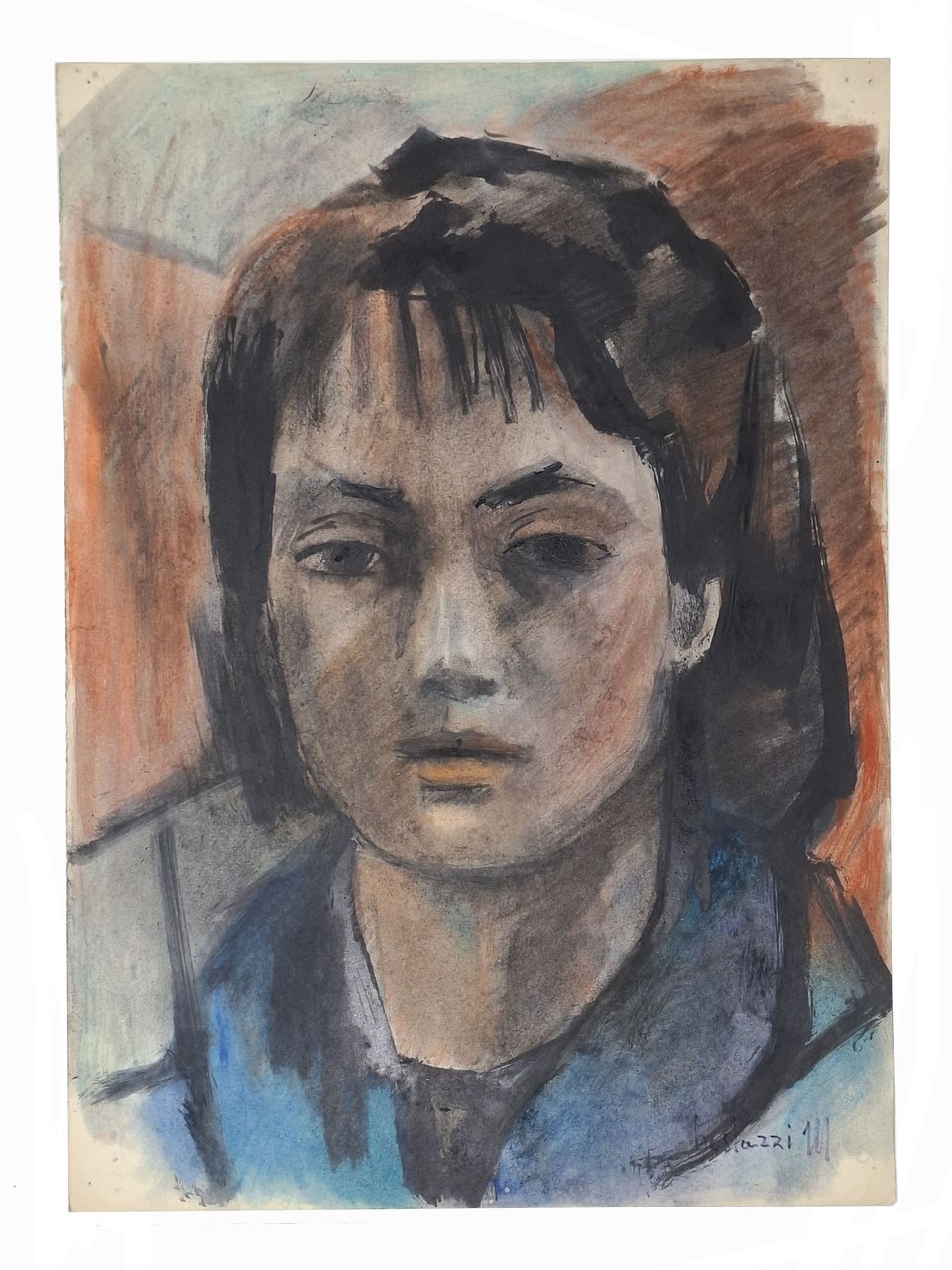 VOLTO FEMMINILE (disegno originale) | Immagine principale