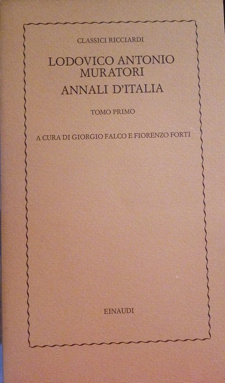 ANNALI D'ITALIA - 2 TOMI