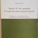 ASPETTI DI VITA SPAGNOLA AL TEMPO DEI PRONUNCIAMENTI