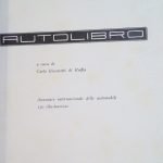 AUTOLIBRO - ANNUARIO INTERNAZIONALE DELLE AUTOMOBILI