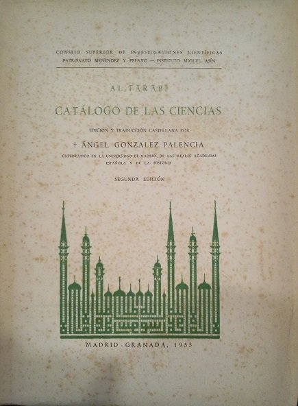 CATALOGO DE LAS CIENCIAS