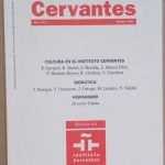 CERVANTES - REVISTA DEL INSTITUTO CERVANTES EN ITALIA - ANNO …