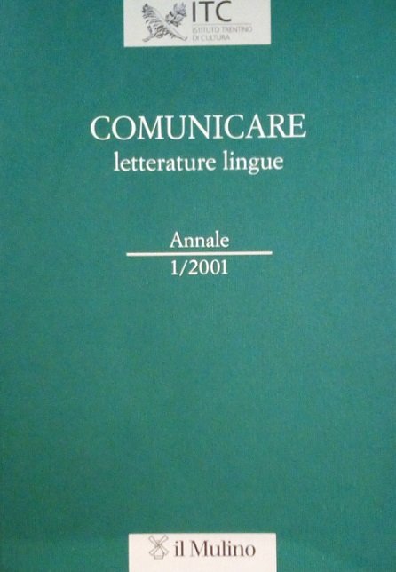 COMUNICARE - 1/ 2001 - LETTERATURE, LINGUE