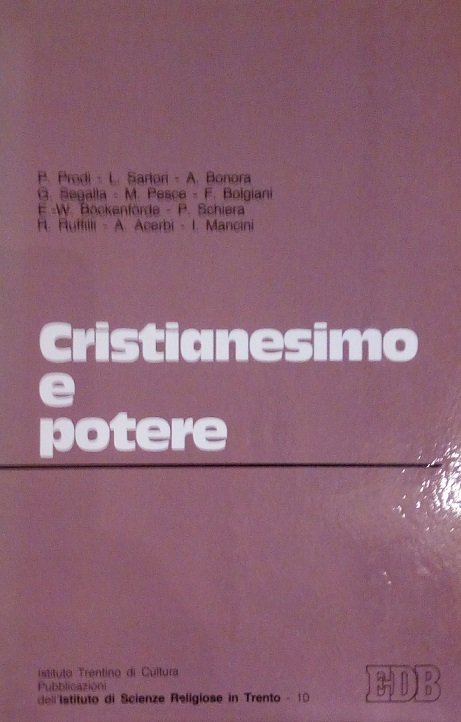 CRISTIANESIMO E POTERE