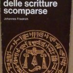 DECIFRAZIONE DELLE SCRITTURE SCOMPARSE