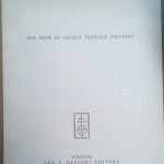 DUE NOTE DI CRITICA TESTUALE SVEVIANA - ESTRATTO DA "LETTERE …