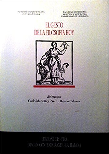 EL GESTO DE LA FILOSOFIA HOY