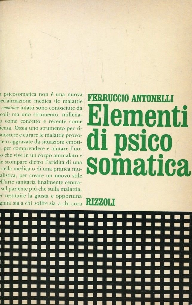 ELEMENTI DI PSICOSOMATICA