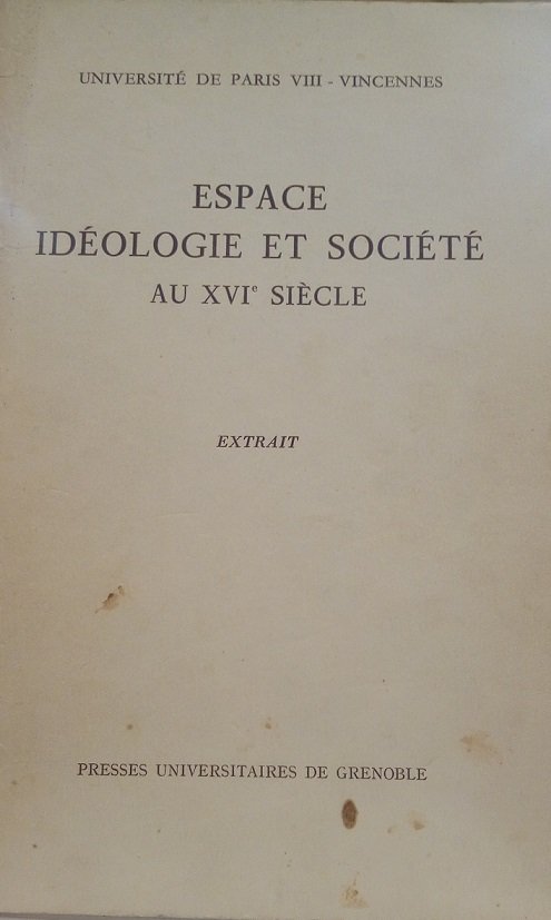 ESPACE ET POLITIQUE DANS LES COMEDIES FLORENTINES DES ANNES 1539-1551 …