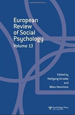 EUROPEAN REVIEW OF SOCIAL PSYCHOLOGY - VOLUME 13