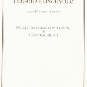 FILOSOFIA E LINGUAGGIO