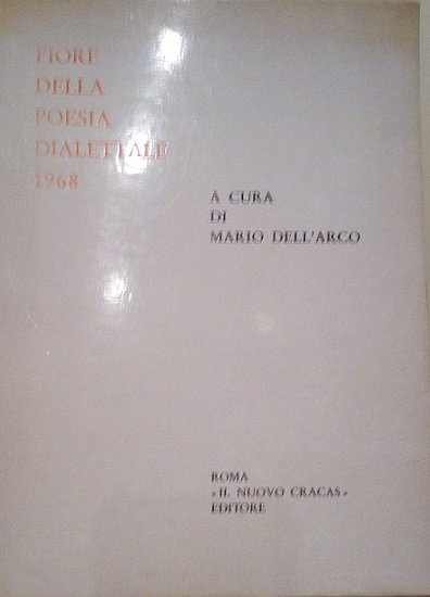 FIORE DELLA POESIA DIALETTALE 1968