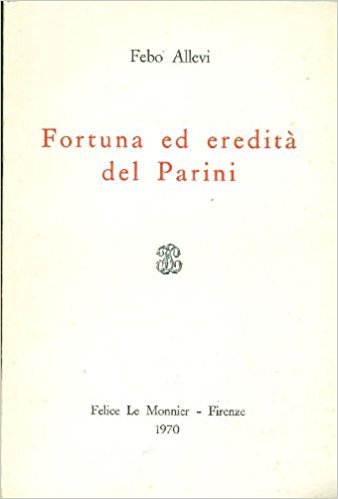 FORTUNA ED EREDITA' DEL PARINI